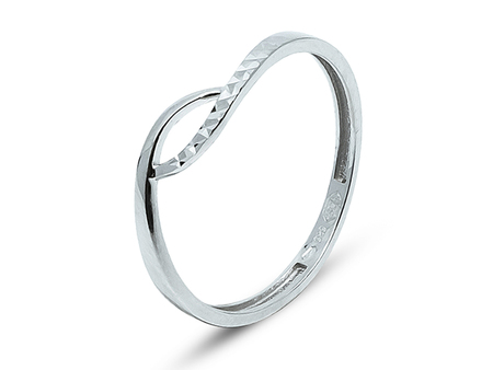 Minimalistický prsten s diamantovým probrusem 5